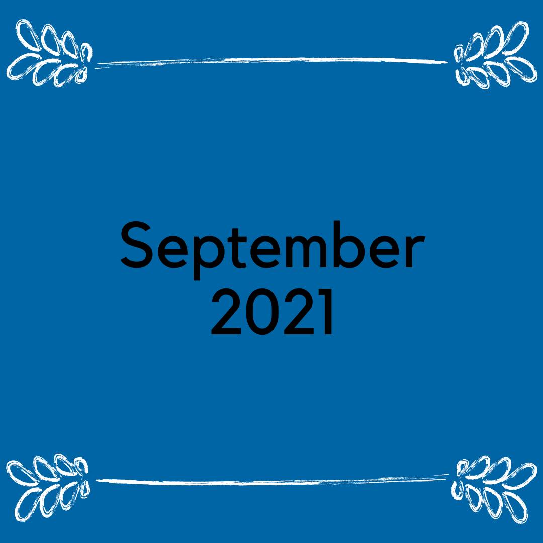 Exploratory Newsletter - September 2021